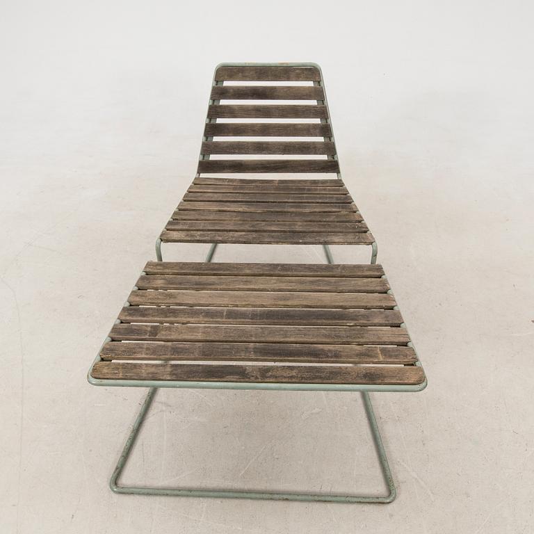 Lars Eriksson och Jonas Ek trädgårdsstol med pall Grythyttan 2000-tal.