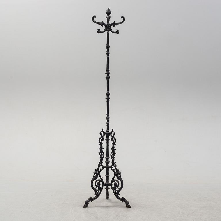 a 20th century iron coat hanger.