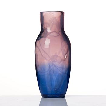 Simon Gate, Knut Bergqvist & Heinrich Wollman, a 'graal' glass vase, Orrefors, Sweden 1917, no 390.