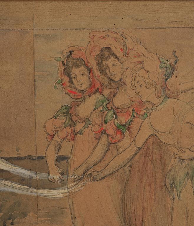 Georg Pauli/Hanna Hirsch-Pauli, Festival procession.