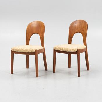 Niels Koefoed, six chairs, Denmark, 1960's.