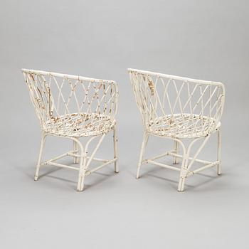 Maija Heikinheimo, Korgstolar, ett par, modell 370 1900-talets mitt eller 2000-tal.