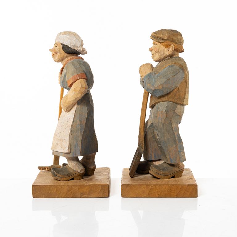 Herman Rosell, An Elderly Couple.