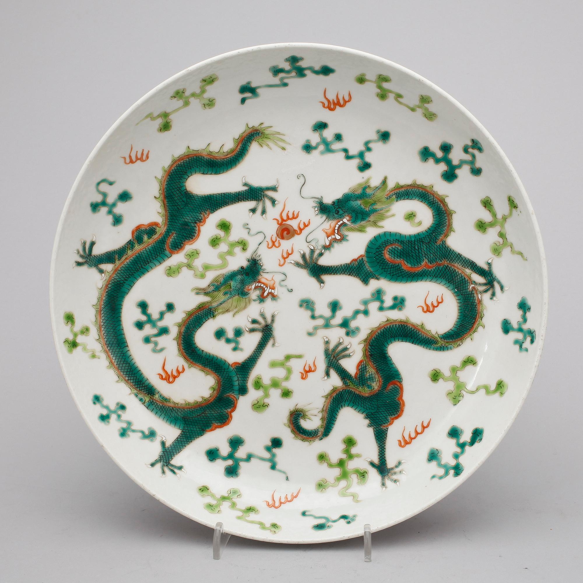 FAT, porslin, Kina, sekelskiftet 1900.