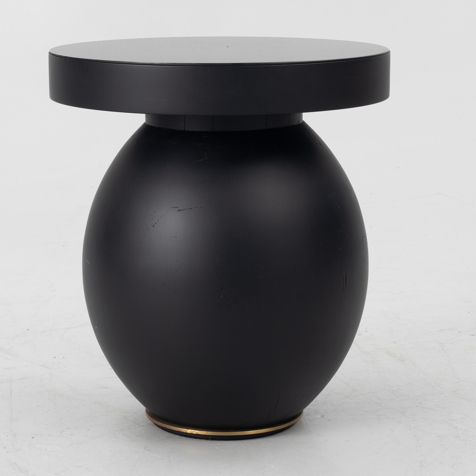 Eva-Lotta Axelsson, a 'Notkate' side table by Nude Ateljé.