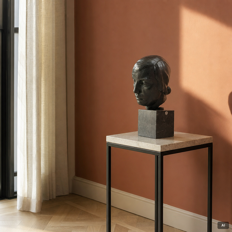 Henrik Roxström, Portrait head.