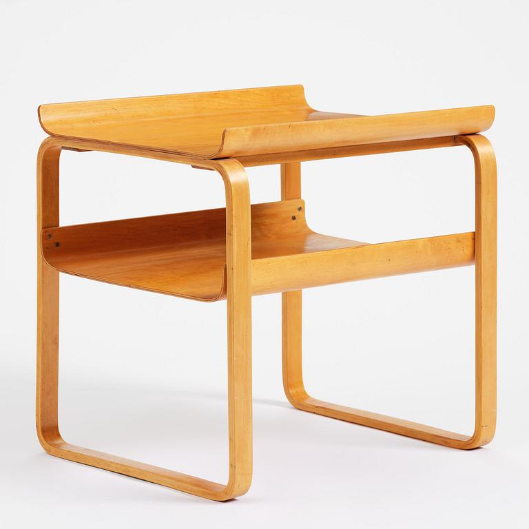 Alvar Aalto, a birch table model 75, probably executed by Huonekalu-ja Rakennustyötehdas A.B, Finland, 1930s-40s.