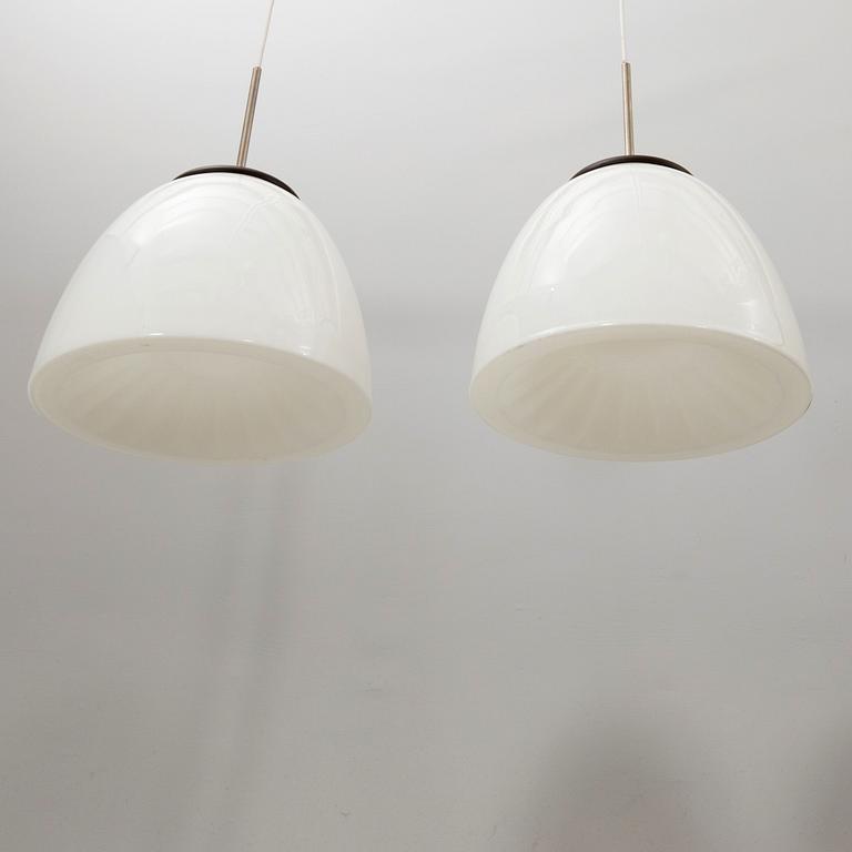 Ceiling lamps, a pair, 20th century.