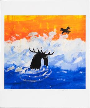 Carl Johan De Geer, "Vännerna".