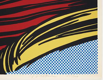 Roy Lichtenstein, "Brushstrokes".