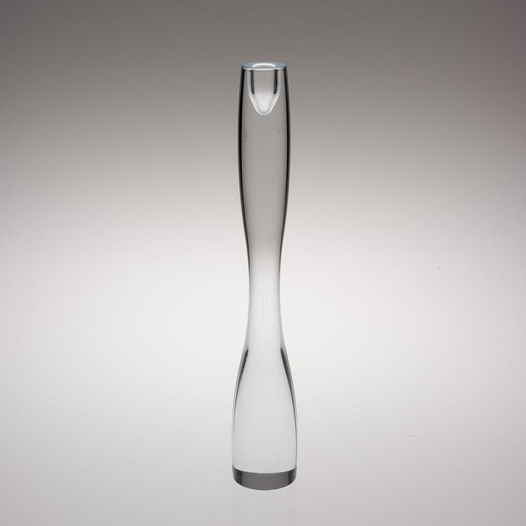 TIMO SARPANEVA, LJUSSTAKE, glas, "Marcel", signerad TS Iittala 2002.