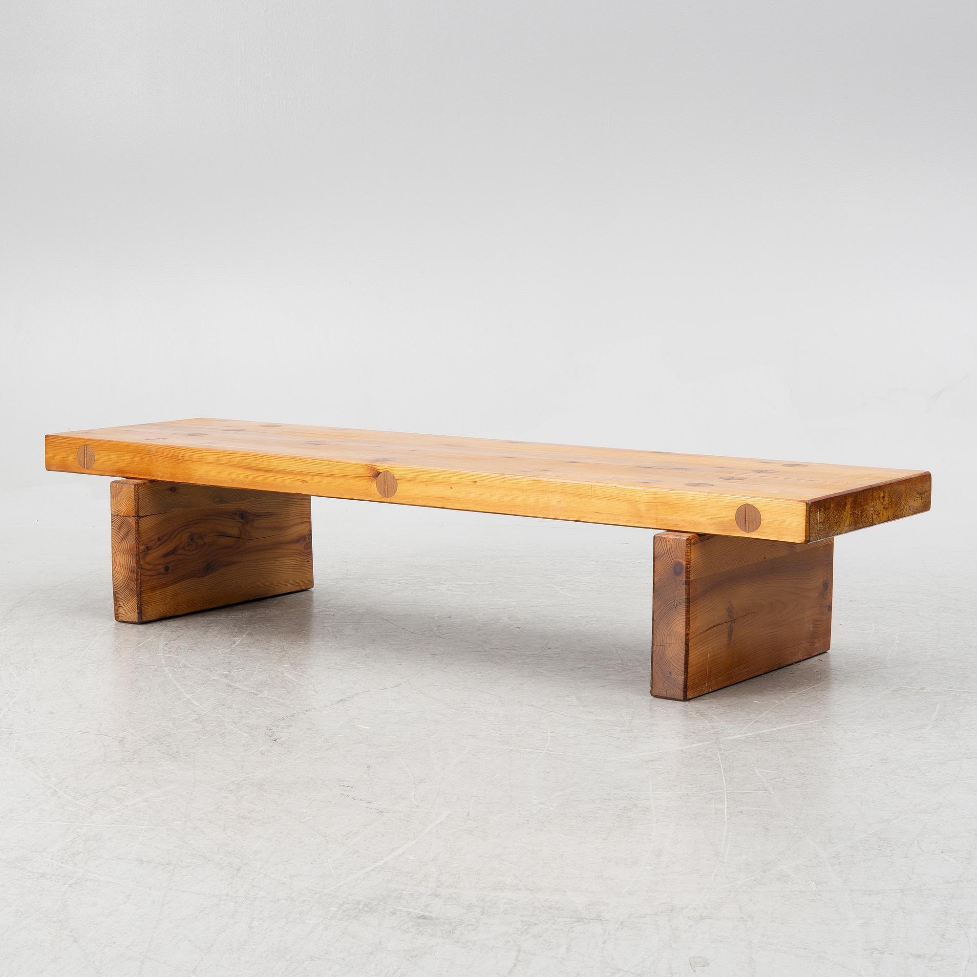 Roland Wilhelmsson, a bench, Ågesta, 1969.
