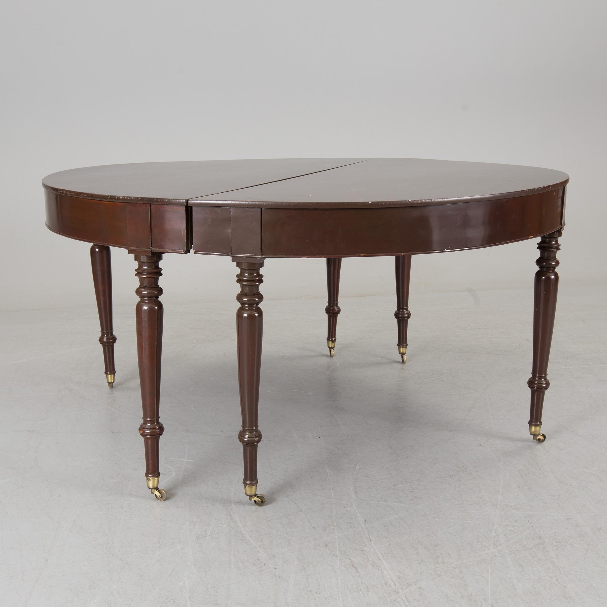 MATBORD, mahogny, 1800-tal.