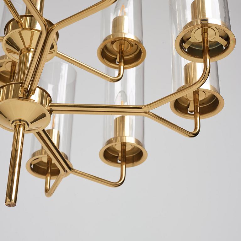 Hans-Agne Jakobsson, a pair of ceiling lamps, model 'Sonata' T434/15, Hans-Agne Jakobsson AB Markaryd, Sweden 1960-1970s.