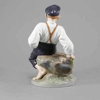 FIGURIN, porslin, Royal Copenhagen, Danmark, 1900-tal.