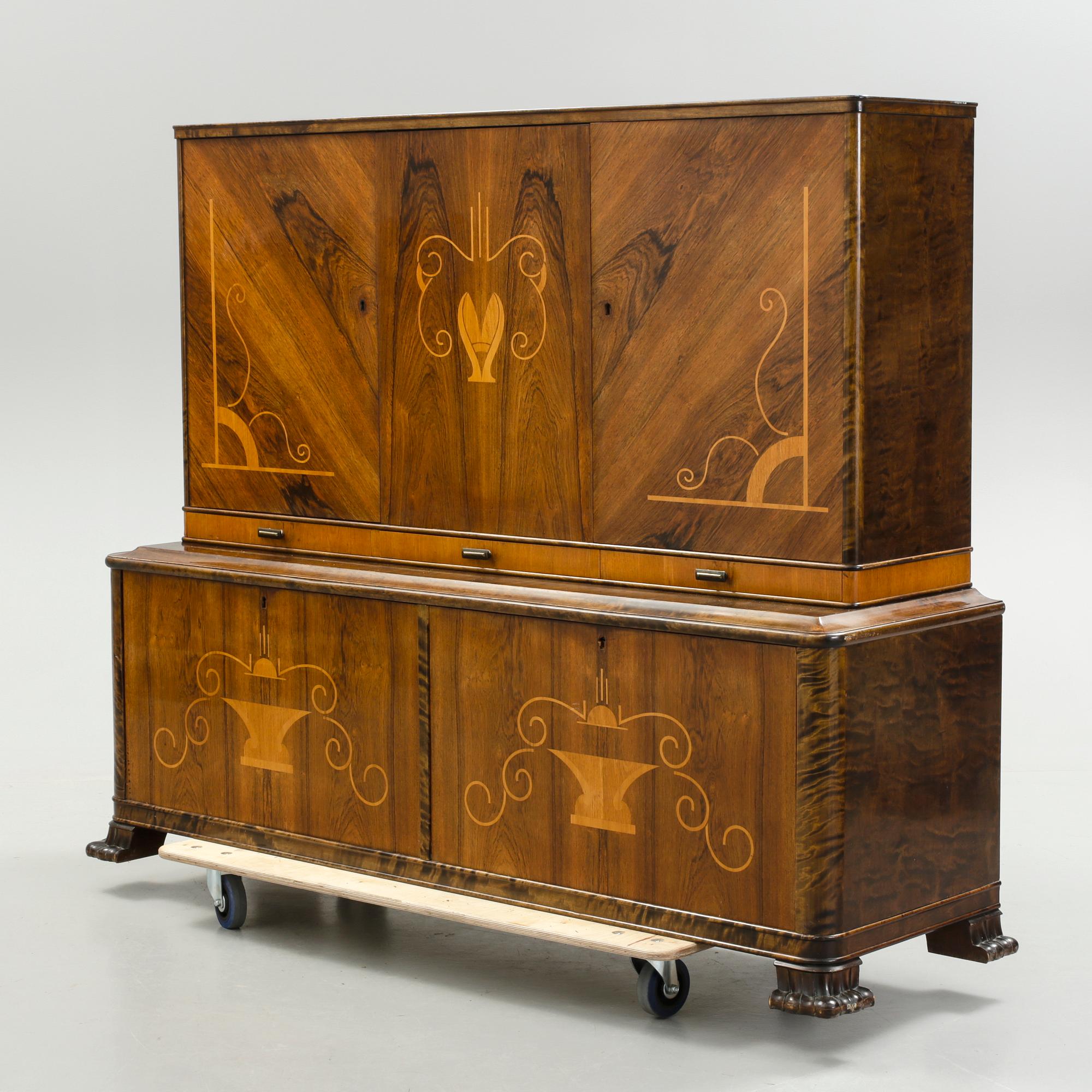 SKÅP, art deco, 1930-/40-tal.