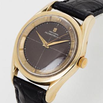 UNIVERSAL, Polerouter Genève, armbandsur, wristwatch, 35 mm.