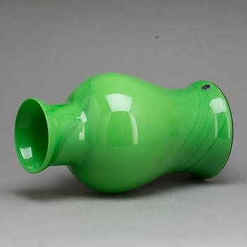 A CENEDESE GLASS VASE, around 1970.