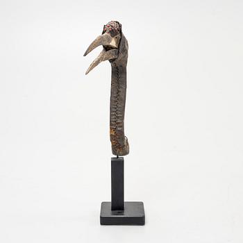 Twelve sculptures, reportedly from Makonde, Tanzania, Luba, Congo, and moore, from the second half of the 20:th century.
