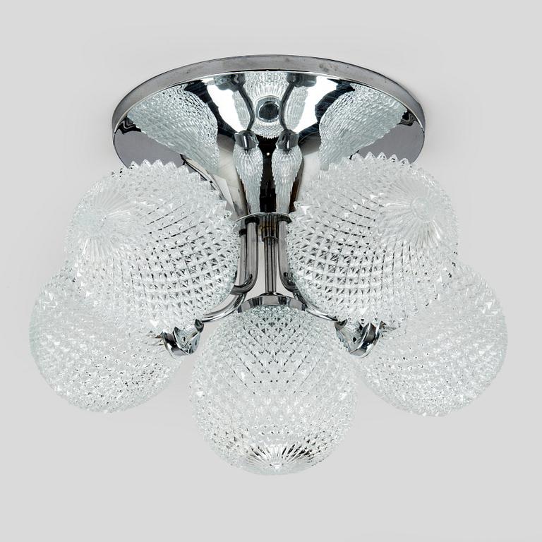 A 1960s/70s ceiling light model KP 555, Hyval, Finland.