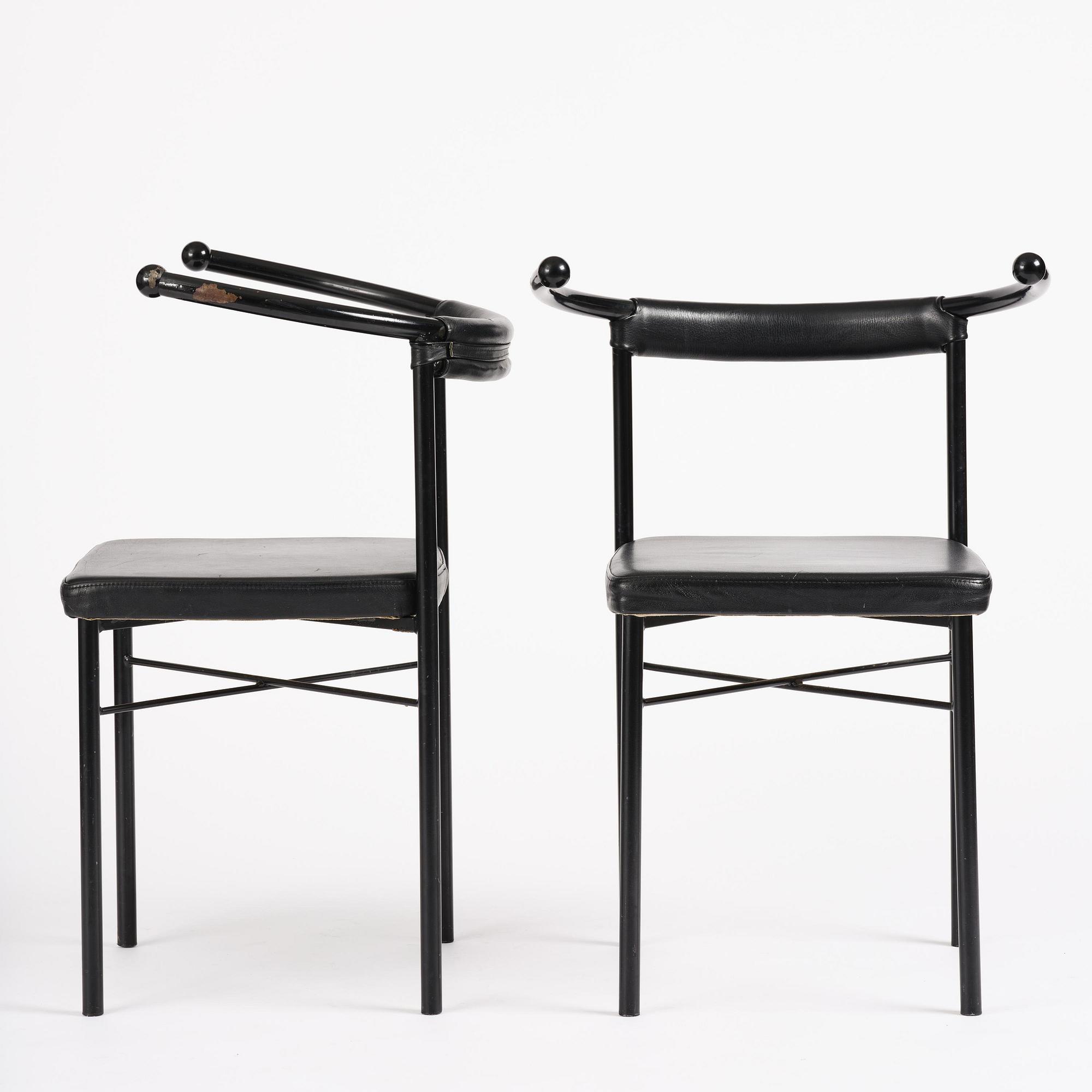 Jonas Bohlin, a set of 12 "Point" chairs, Källemo, Värnamo, post 1985.