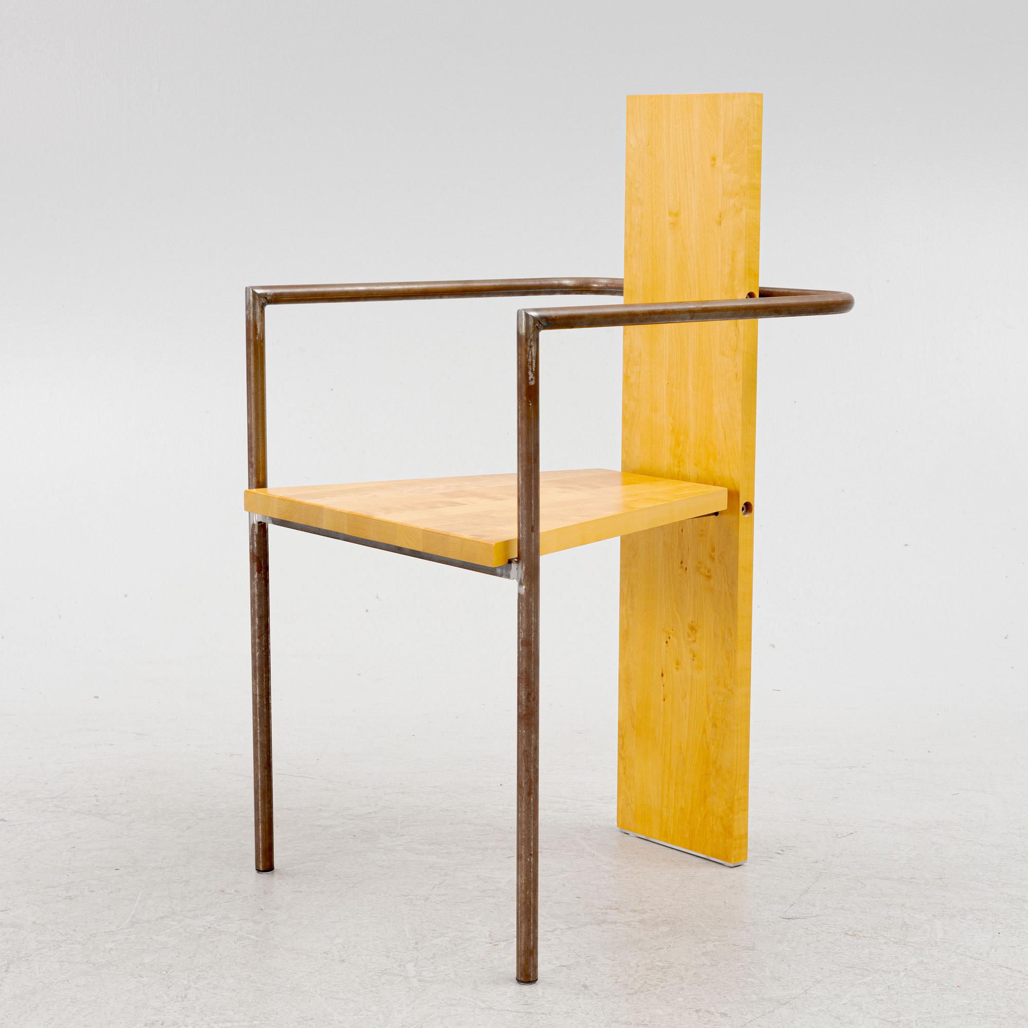 Jonas Bohlin, karmstol, ”Concrete ”, Källemo.