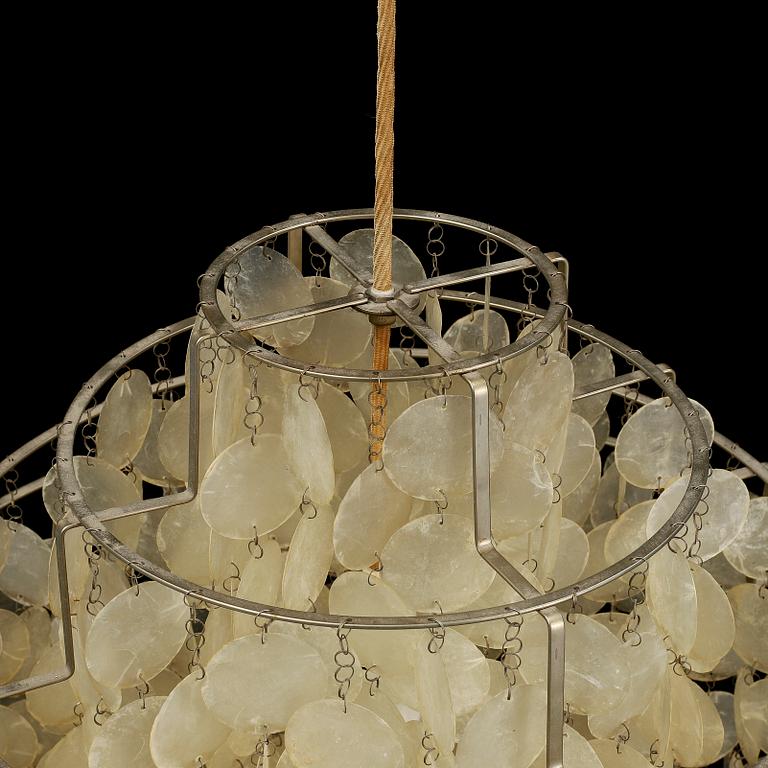 VERNER PANTON, a 'Fun Lamp' ceiling light.