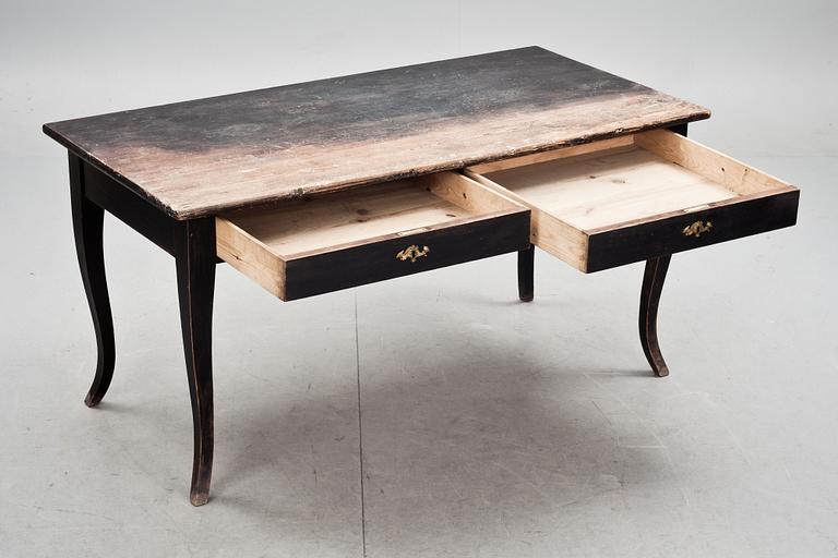 SKRIVBORD, rokokostil, omkr 1900.