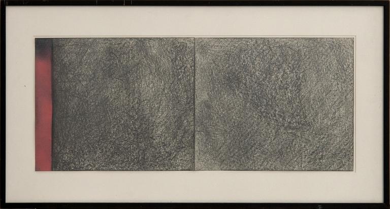 Joseph Nechvatal,  "Try to stop the party", 1984.