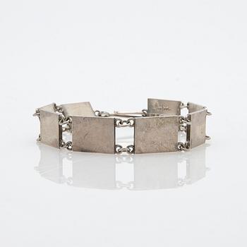 Wiwen Nilsson, armband, sterlingsilver, Lund, 1965.