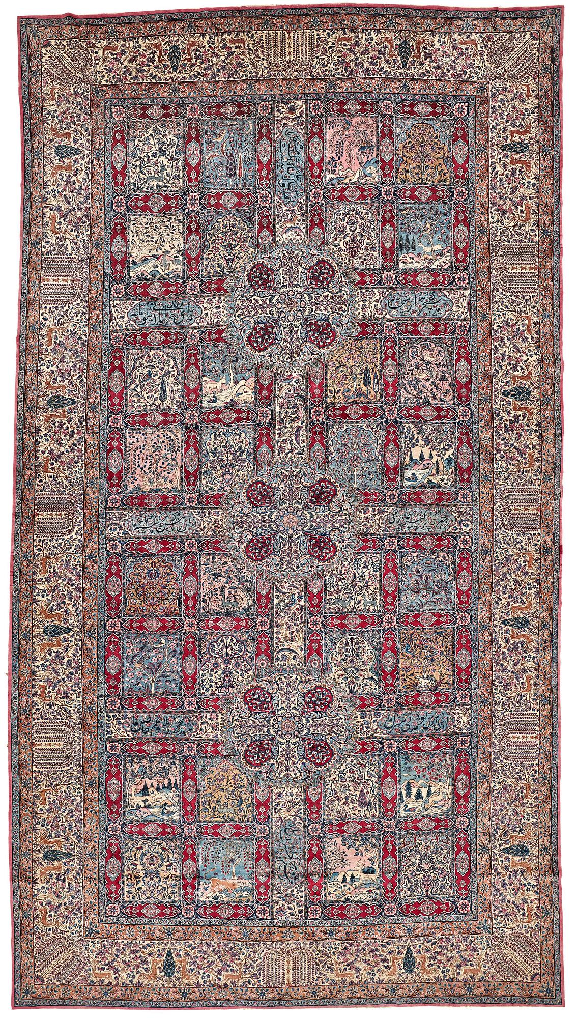 MATTA, semiantik Kirman, ca 591,5-593 x 324-327 cm.