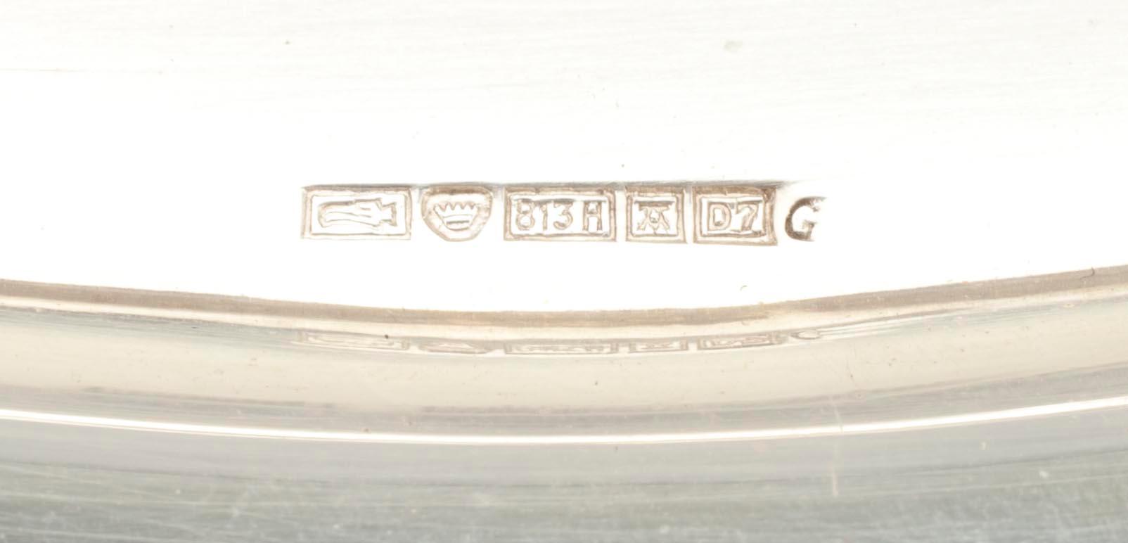 BRICKA, silver, Auran Kultaseppä Oy, Åbo 1957. Vikt 711 g.