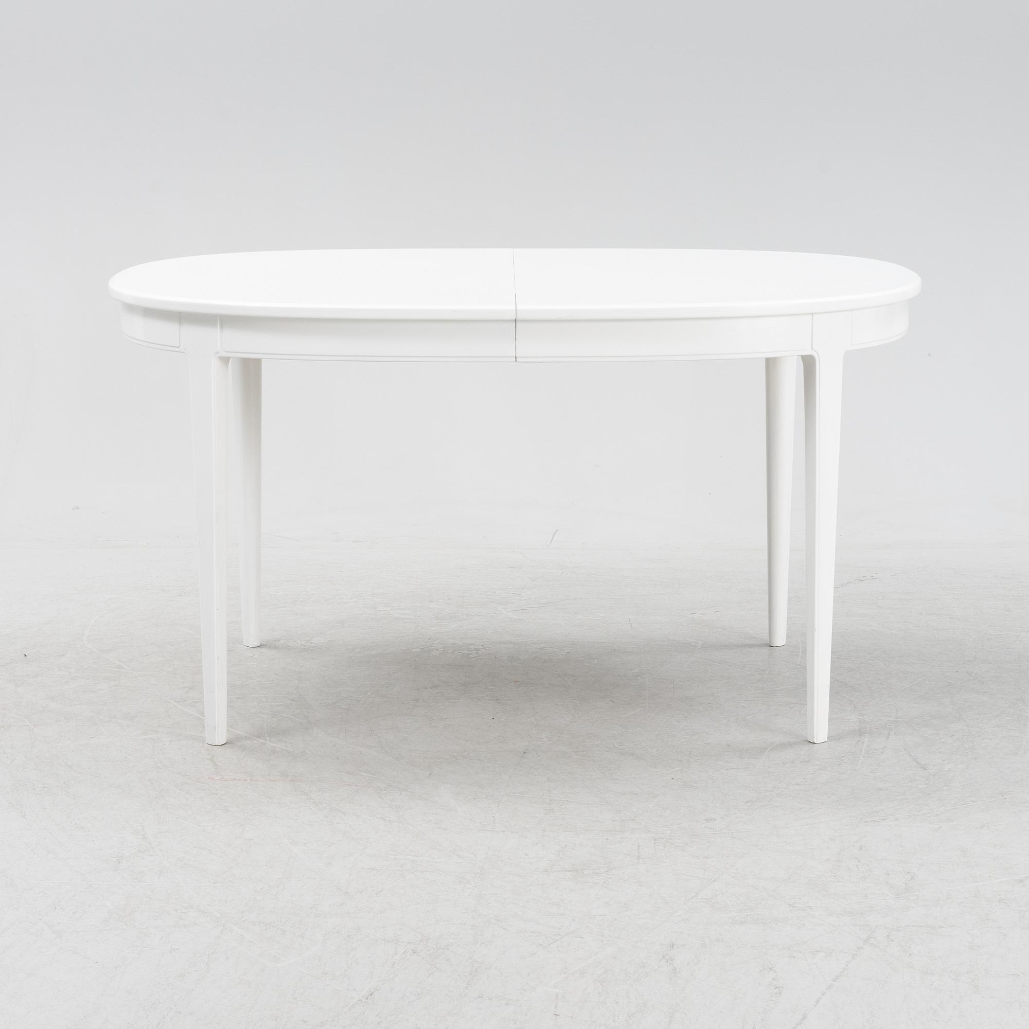 Carl Malmsten, a nine-piece 'Herrgården' dining suite, Bodafors.