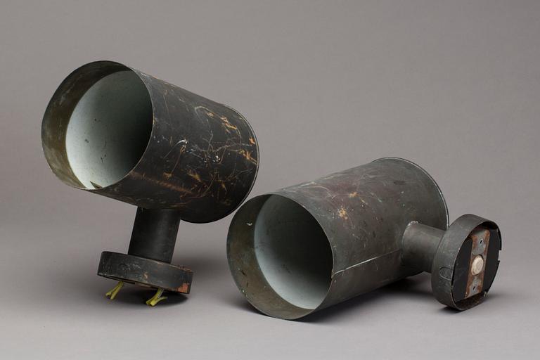 YTTERBELYSNING, ett par, Fagerhults, 1900-talets andra hälft.