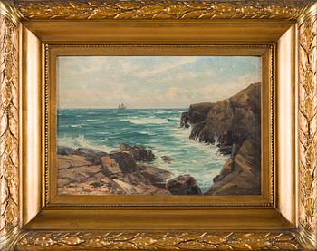 Woldemar Toppelius, Ship on the Horizon.