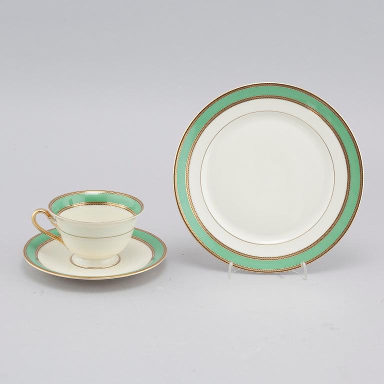 A set of porcelain tableware of 53 pcs by Rosenthal, second half of the 20th century,