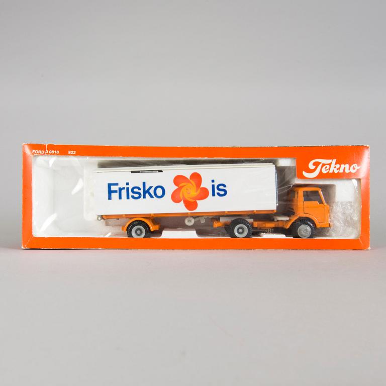 TEKNO, 2 stycken, Danmark och Holland, 1960/70-tal.