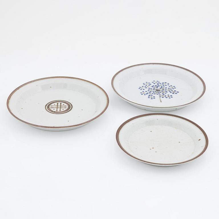 Niels Refsgaard, a stoneware coffee- and dinner service, 38 pieces, Dansk Design, Denmark.
