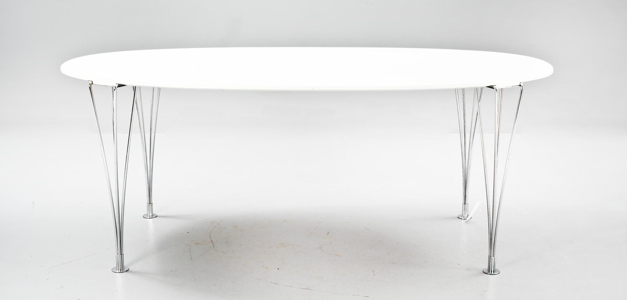 BORD, "Superellips", Bruno Mathsson och Piet Hein, Mathsson International AB, Värnamo.