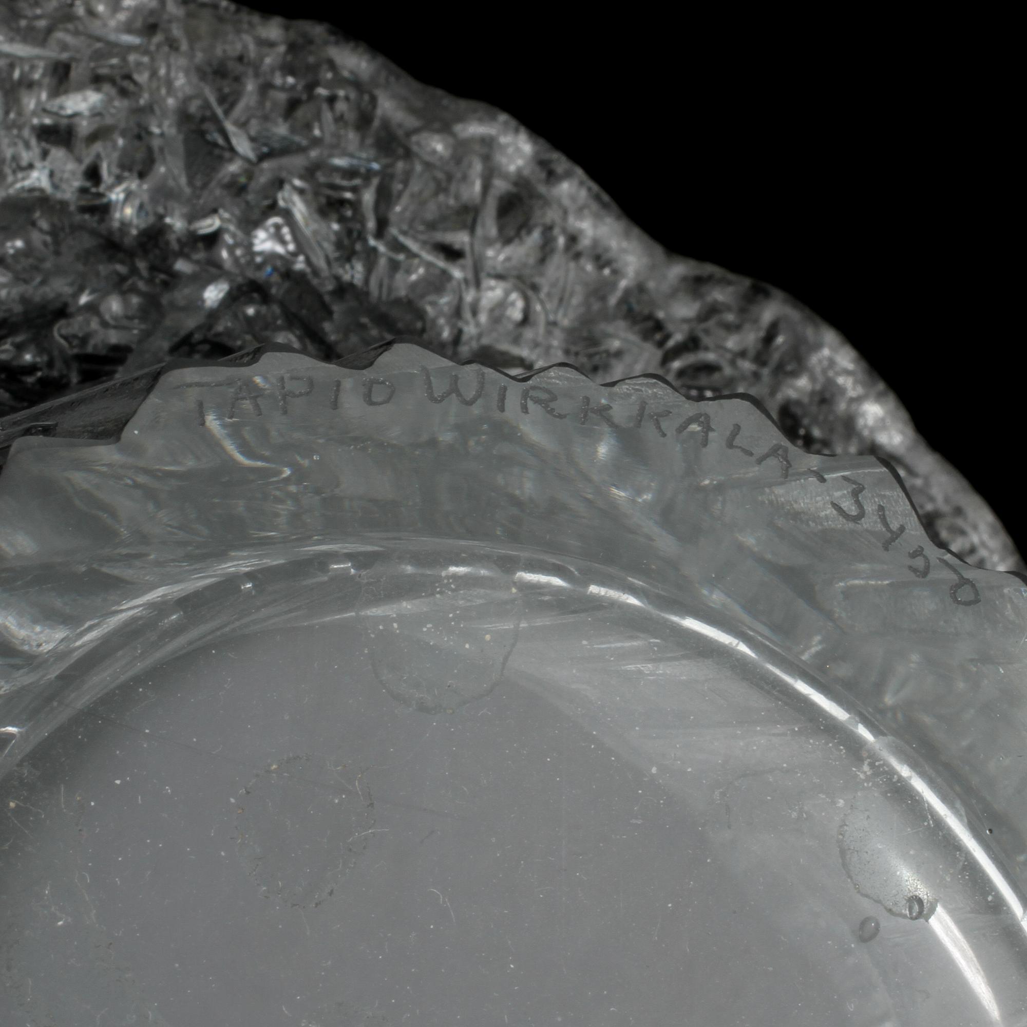 SKÅL, glas, Tapio Wirkkala, Ittala. 1900-talets andra hälft.