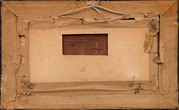CHARLOTTE PIEPENHAGEN, oil on board. Unsigned.
