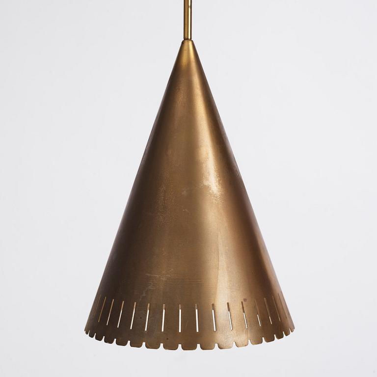 Harald Notini, taklampor, ett par, modell "11773", Arvid Böhlmarks Lampfabrik, Stockholm 1940-50-tal.