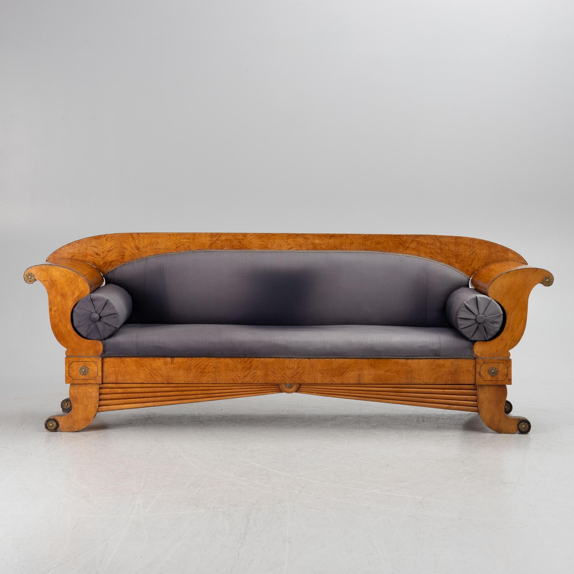 Empire, Sofa, Empire, first half of the 19th century.