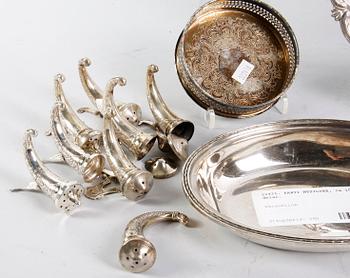 PARTI NYSILVER, ca 15 delar.
