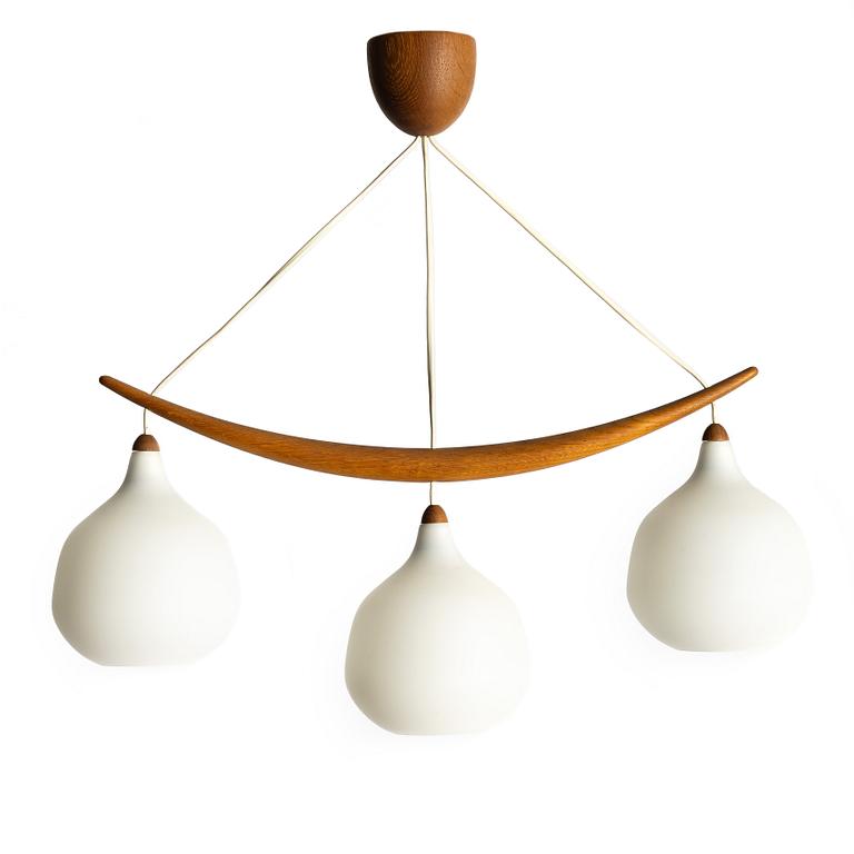 Uno & Östen Kristiansson, taklampa, Luxus, Vittsjö, 1900-talets andra hälft.