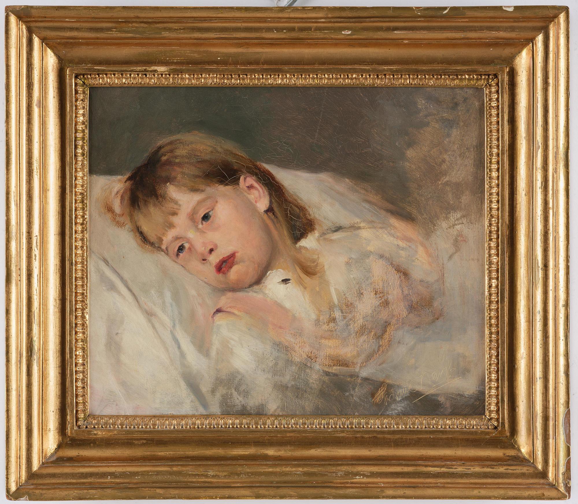 Lillie Bergh, The Girl in the Bed.