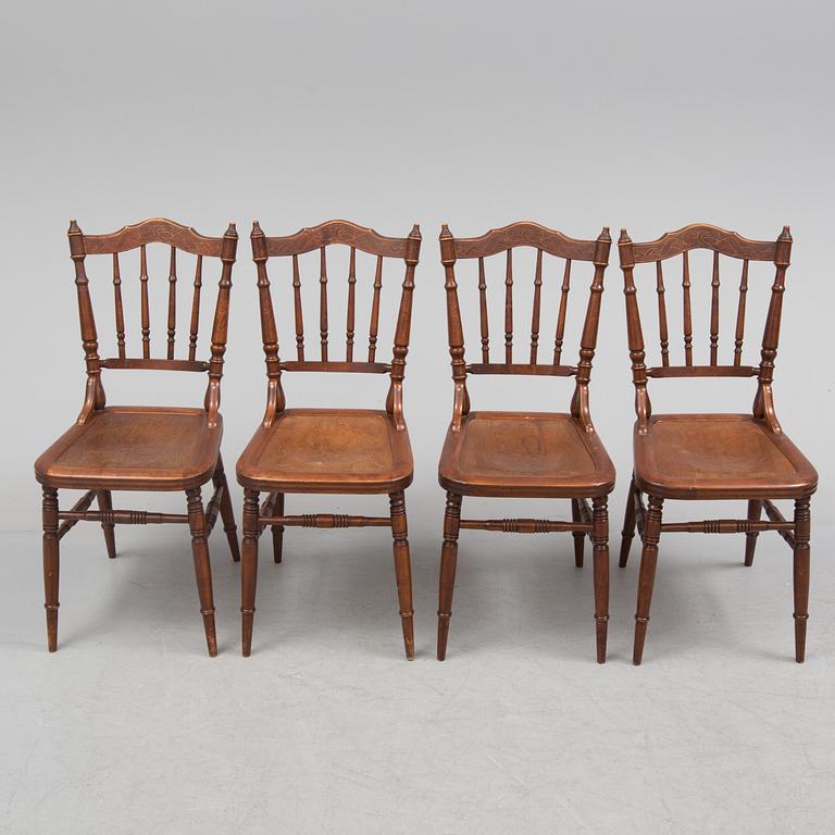 STOLAR, 4 st, Luterma, Estland, omkring 1900.