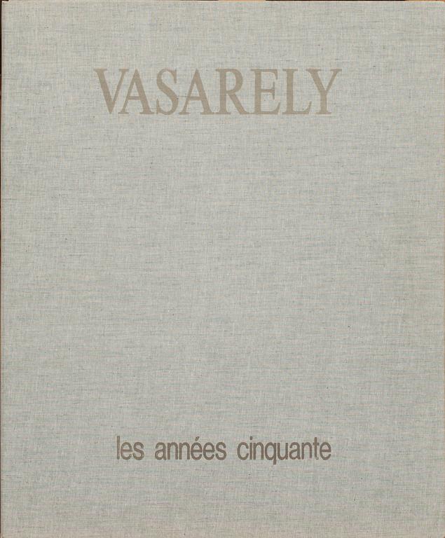 VICTOR VASARELY,  Mapp med 10 färgserigrafier, signerad o numrerad 55/100.