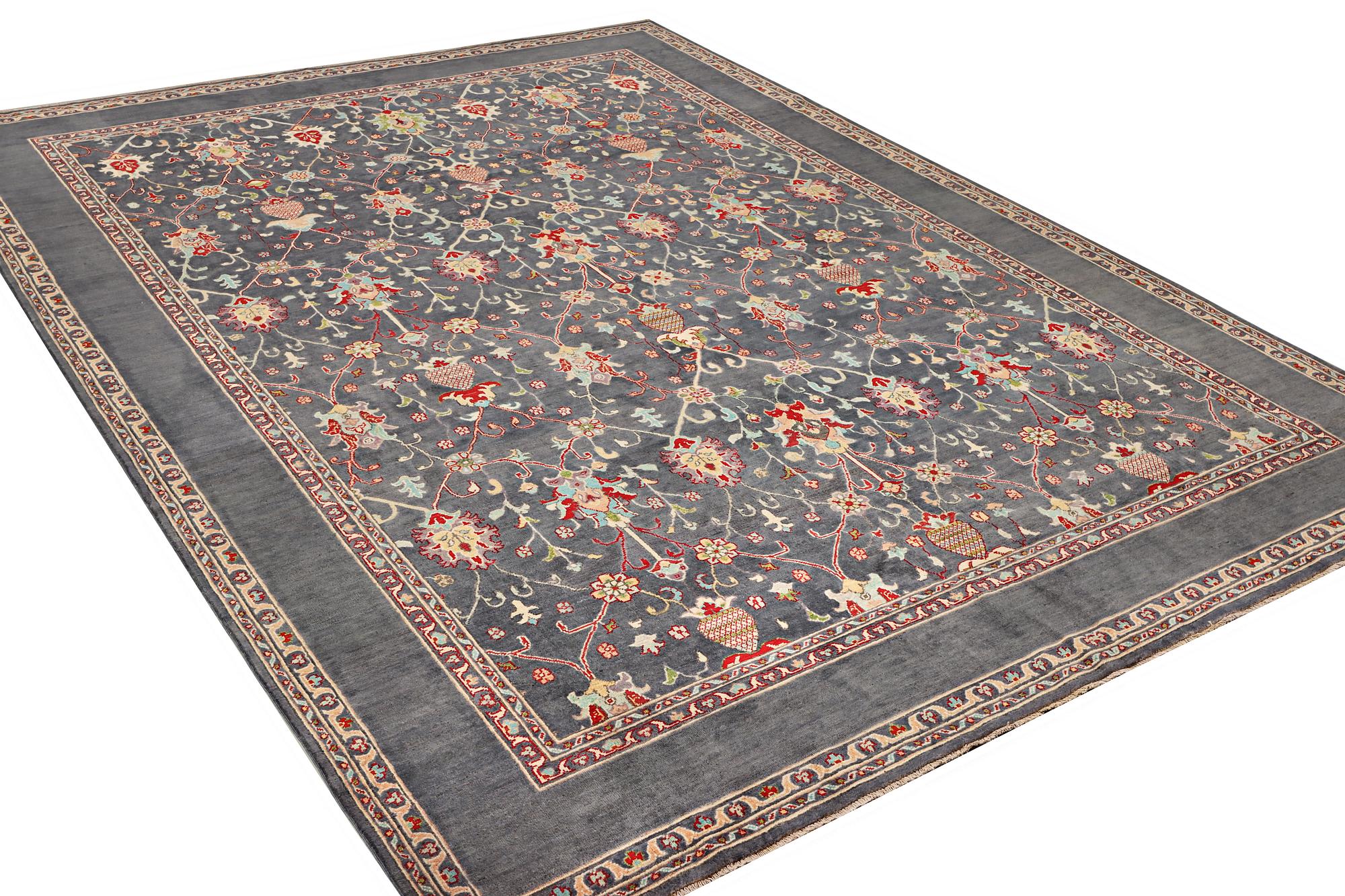A Kazak carpet, c. 416 x 308 cm.