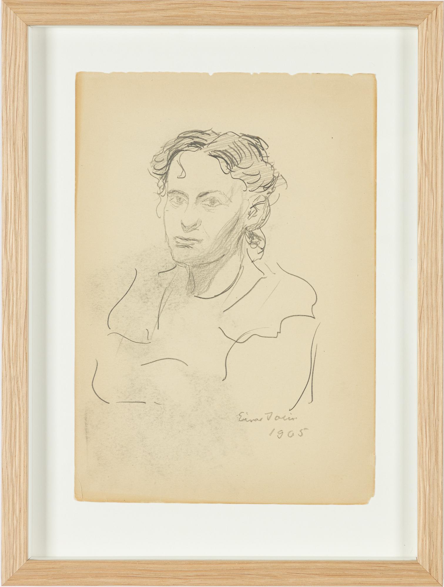 Einar Jolin, Portrait.